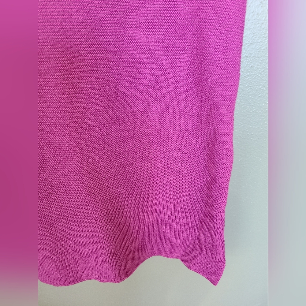 Eileen Fisher Merino Crew Neck Shell, Size Medium - Picture 4 of 5